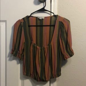 NWOT AEO crop top size small